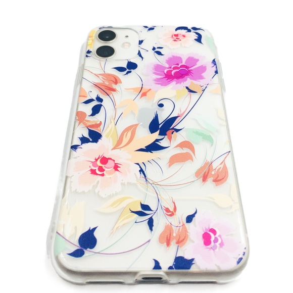 2/$10 iPhone 11 Pro Max Case Clear Flower Case - Picture 8 of 8